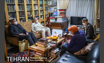 دیدار شهردار تهران با سیدعبدالله انوار 1