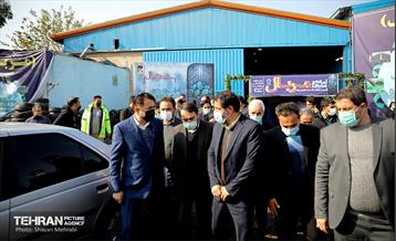 افتتاح دو پروژه خدمات شهری منطقه 19 شهرداری تهران 30