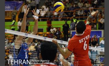 دیدار ایران و ایتالیا در لیگ جهانی والیبال 13