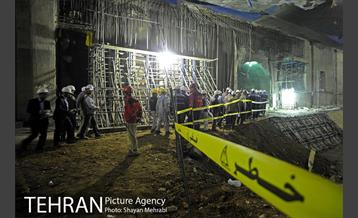 مراسم ورود ماشین حفاری(TBM) به ایستگاه مترو امیرکبیر در خط 6 متروی تهران 28