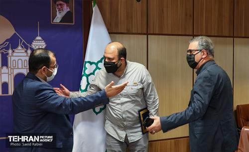 مراسم تودیع و معارفه رئیس مرکز ارتباطات و امور بین الملل شهرداری تهران 34