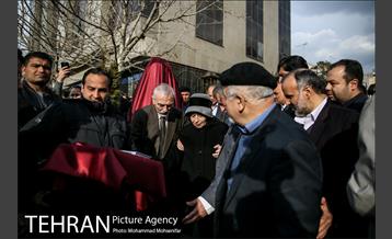 نصب سردیس و نامگذاری خیابان همایون شهنواز 17