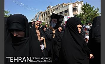 مراسم تشییع پیکرهای مطهر ۱۵۰ شهید تازه‌ تفحص‌ شده دفاع مقدس 19