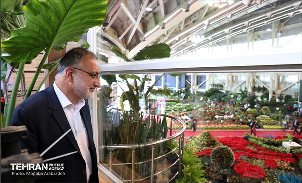 مراسم افتتاحیه «هجدهمین نمایشگاه بین‌المللی گل و گیاه» تهران 44