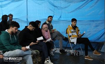 احیای شب بیست‌ویکم ماه رمضان امامزاده پنج تن لویزان 80