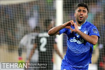 دیدار تیم های فوتبال استقلال ایران و الاهلی امارات