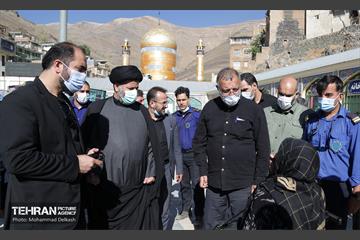 بازدید شهردار تهران از امام زاده داوود (ع) 15