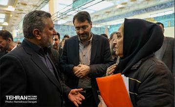 میز خدمت سازمان بازرسی شهرداری تهران در نماز جمعه 19