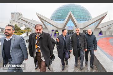 بازدید شهردار تهران از منطقه فرهنگی و گردشگری عباس اباد 15