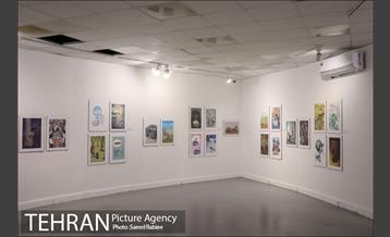 بازدید مدیران شهری و اعضای شورای شهر تهران از نمایشگاه تهران از منظر هنرمندان-2 5