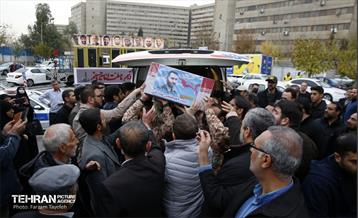 تشییع پیکر شهدای مدافع حرم در منطقه ۵ 34