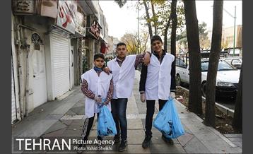 پاکسازی خیابان ولیعصر به مناسبت روز جهانی داوطلب 4