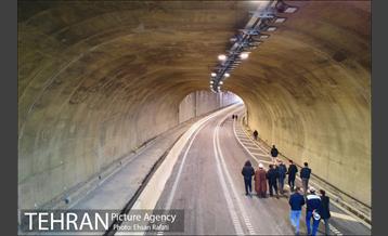 افتتاح زیر گذر استاد معین 2