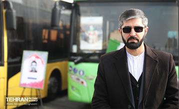 مراسم اختصاص ۳۳۴ دستگاه اتوبوس ویژه انتخابات 8