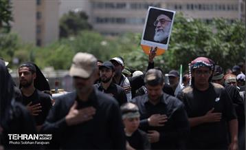 دسته عزاداری دانشگاه امام صادق(ع) در ظهر عاشورا 28