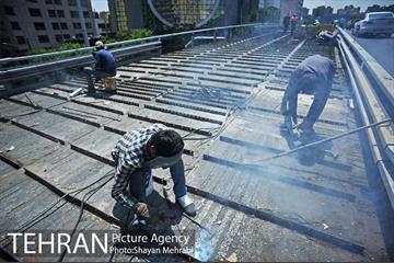 بازسازی پل کریمخان 45