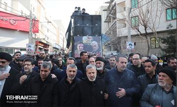 تشییع پیکر شهید مدافع حرم سعید علیدادی 11
