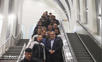 آیین افتتاح ایستگاه مترو مریم مقدس 25