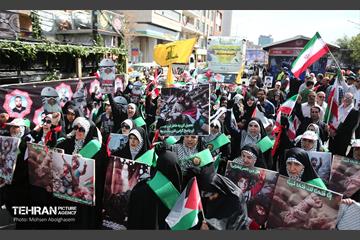 راهپیمایی روز قدس در پایتخت - 1 40