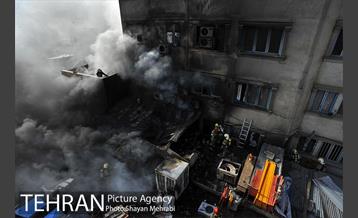 آتش سوزی پاساژ مهستان-2 7