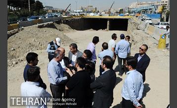 بازدید مهندس کاظمی از پروژه گیشا 29