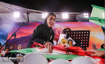 مراسم استقبال از تیم ملی فوتبال زنان ایران 21