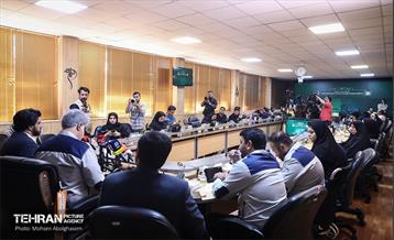 نشست خبری مشترک مدیرعامل شرکت اتوبوسرانی و سخنگوی شهرداری تهران 7