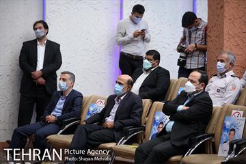 آیین تقدیر از آتش نشانان حریق پالایشگاه تهران 25