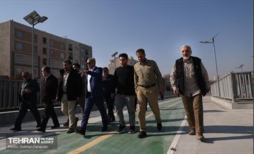 بازدید شهروندان منطقه یک از پروژه‌های عمرانی شهر تهران  20