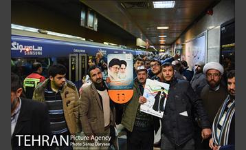 خدمات رسانی مترو تهران در روز ۲۲ بهمن 20