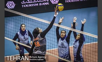 جشن قهرمانی سایپا در لیگ والیبال زنان 12