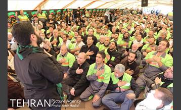 حضور شهردار تهران در جمع خدام الحسین 9