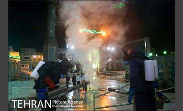 ضد عفونی بازارچه تجریش و حرم امام زاده صالح (ع) 14