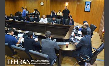 نشست خبری سخنگوی شورای شهر تهران 9