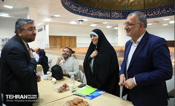 دیدار مردمی شهردار تهران با مردم منطقه هشت