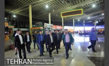 سرپرست شهرداری تهران و رئیس مرکز ارتباطات و امور بین الملل شهرداری تهران در بازدید از فعالیت‌های شبانه شهرداری و زندگی شبانه مردم تهران 15
