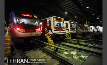 عملیات ضد عفونی کردن مترو تهران 19