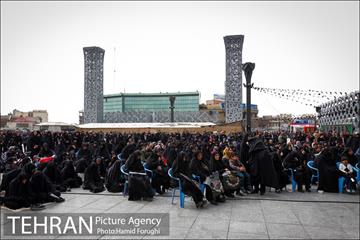 آیین سنتی سمنو پزان در میدان امام حسین (ع) 4