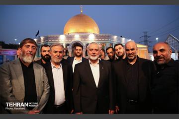 بازدید رهبران حماس و جهاد اسلامی فلسطین از سرزمین تمدن‌ها 2