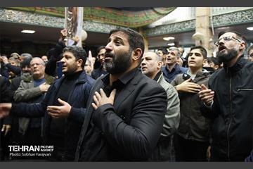 تشییع پیکر شهید گمنام در مسجد حجت(عج) 16