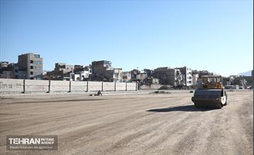 پل روگذر از میدان الغدیر به بزرگراه امام علی (ع)