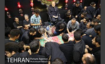 عزاداری شب هشتم محرم در جوار پیکر شهید باقر ناظری 19