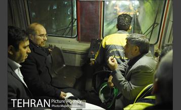 بازدید شهردار تهران از بخش میانی خط 7 مترو 2