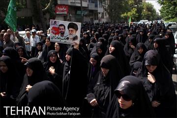 تشییع شهدای مدافع حرم تیپ فاطمیون 8
