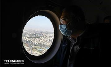 حضور شهردار در تمرین مشترک امداد هوایی تهران