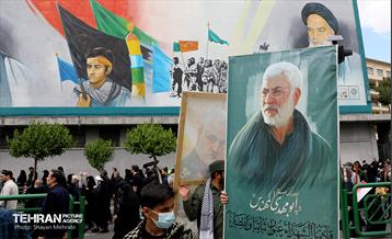 راهپیمایی وز قدس در پایتخت 3