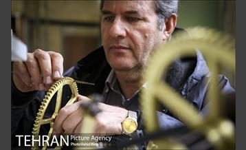 مرمت ساعت قاجارى 10