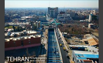 افتتاح زیر گذر استاد معین 7