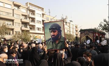 مراسم تشییع پیکرهای ۱۰۰ شهید گمنام 67