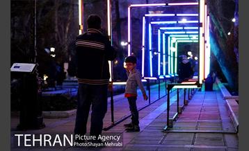 جشن نور در بوستان ملت 13